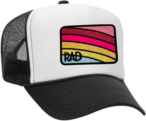RAD Embroidered Patch Trucker Hat (Multiple Colors) in Saudi Arabia