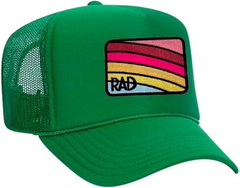 RAD Embroidered Patch Trucker Hat (Multiple Colors) in Saudi Arabia