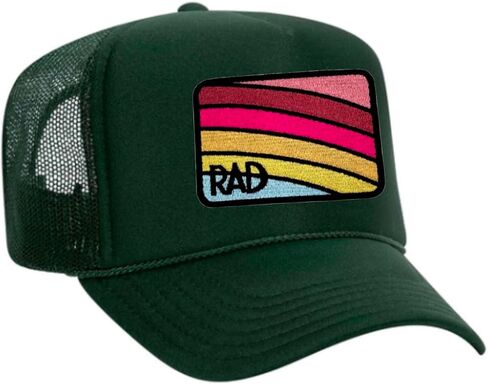 RAD Embroidered Patch Trucker Hat (Multiple Colors) in Saudi Arabia
