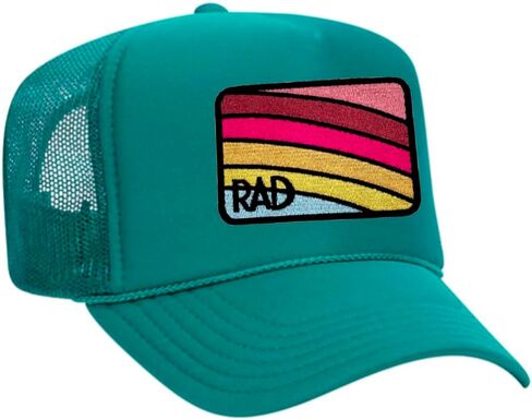 RAD Embroidered Patch Trucker Hat (Multiple Colors) in Saudi Arabia