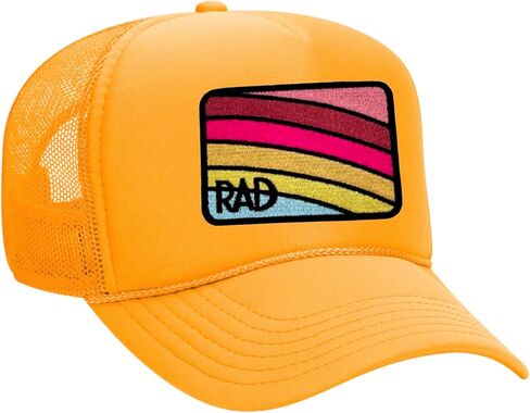 RAD Embroidered Patch Trucker Hat (Multiple Colors) in Saudi Arabia