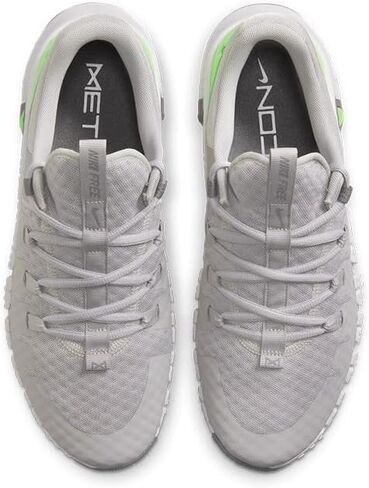 Nike Free Metcon 5 Men's Trainers Sneakers Shoes 'Light Iron Ore Green Strike' (DV3949-002) - Size 12 in Saudi Arabia