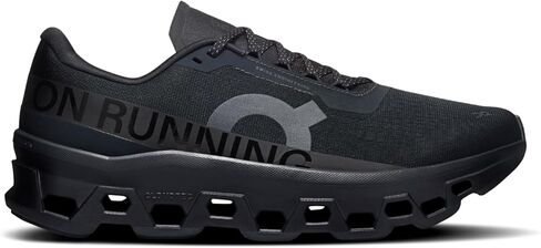 On Men's Cloudmonster 1 Sneakers, Black/Black, 12 Medium US in Saudi Arabia