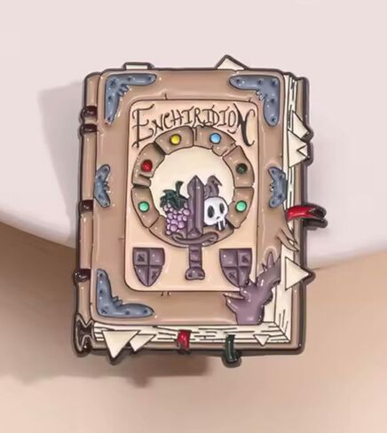 The Enchiridion Book Handbook Manual Princess Bubblegum Come Along with Me Adventure Time Cartoon Animated TV Show Finn Jake 1.5" Enamel Pin Badge in Saudi Arabia