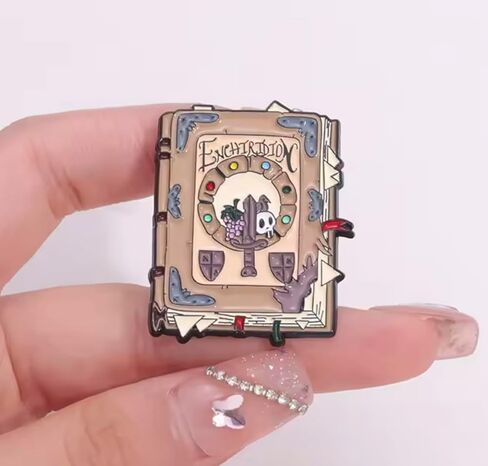The Enchiridion Book Handbook Manual Princess Bubblegum Come Along with Me Adventure Time Cartoon Animated TV Show Finn Jake 1.5" Enamel Pin Badge in Saudi Arabia
