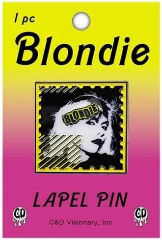 Blondie Stamp Logo Metal Lapel Pin in Saudi Arabia
