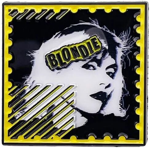 Blondie Stamp Logo Metal Lapel Pin in Saudi Arabia