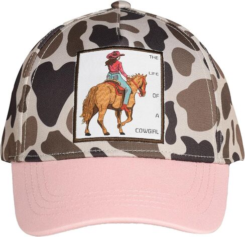 EDTREK Women's Concealed Ponytail Trucker Hat Summer Beach Baseball Cap in Kuwait