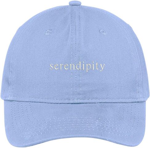 متجر الملابس العصرية قبعة Serendipity مطرزة 100% قطن قابلة للتعديل in Kuwait