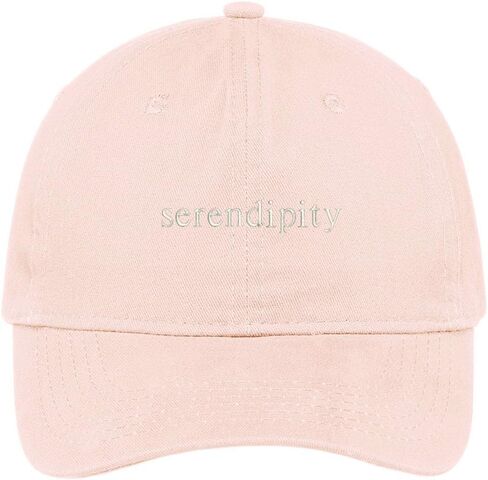 متجر الملابس العصرية قبعة Serendipity مطرزة 100% قطن قابلة للتعديل in Kuwait