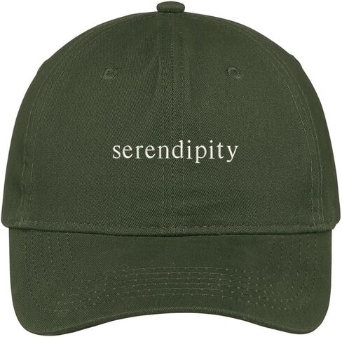 متجر الملابس العصرية قبعة Serendipity مطرزة 100% قطن قابلة للتعديل in Kuwait