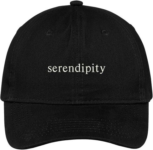 متجر الملابس العصرية قبعة Serendipity مطرزة 100% قطن قابلة للتعديل in Kuwait