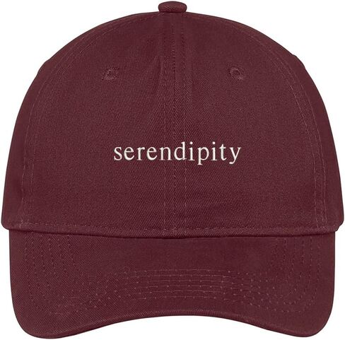 متجر الملابس العصرية قبعة Serendipity مطرزة 100% قطن قابلة للتعديل in Kuwait