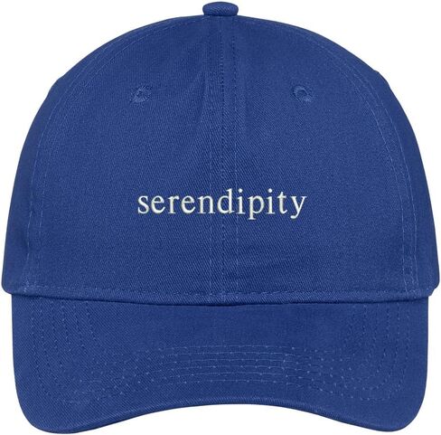 متجر الملابس العصرية قبعة Serendipity مطرزة 100% قطن قابلة للتعديل in Kuwait