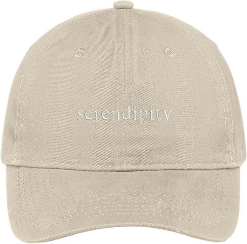 متجر الملابس العصرية قبعة Serendipity مطرزة 100% قطن قابلة للتعديل in Kuwait