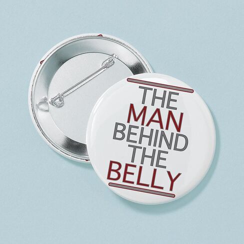 CafePress الرجل خلف البطن 2.25 زر 2.25 زر دائري بظهر خلفي in Kuwait