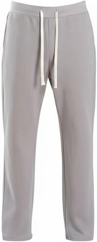 TrailTech Men's Baggy Sweatpants Wide Leg Barrel Sweat Pants Lounge Sweat Pants Drawstring Waist Jogging Pants with Pockets in Saudi Arabia