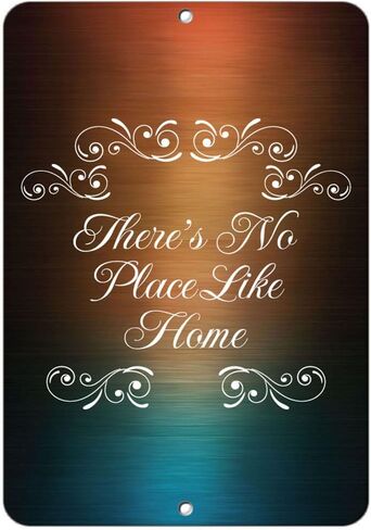 There's No Place Like Home Funny Quote Vinyl Sticker Decal 8" in Saudi Arabia