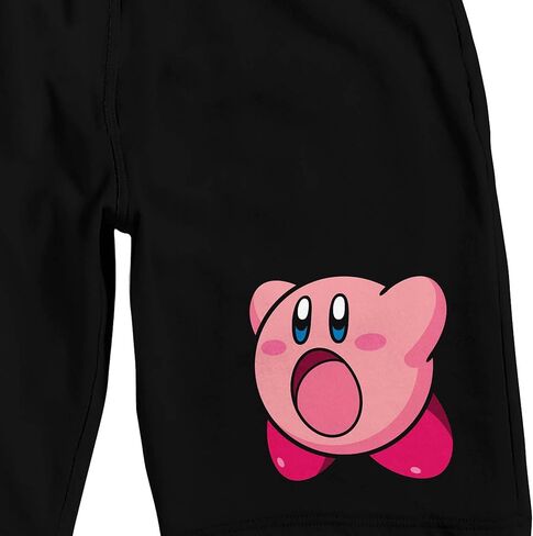 Bioworld Kirby Floating Character Art Men's Black Sleep Pajama Shorts-XXL, XX-Large in Saudi Arabia