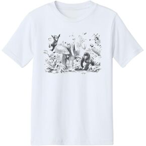 Boys Girls Jungle Solar Color Changing Shirt Sun Tee for Youth Size in Saudi Arabia
