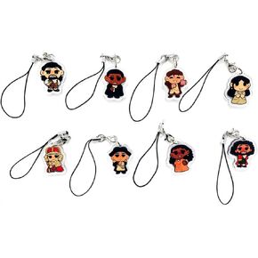 8 قطع من سلاسل المفاتيح هاميلتون من كواليتي لايف، سلع موسيقية للمعجبين، هدية هاميلتون لمحبي الموسيقى in Kuwait