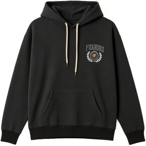 Hooded Sweatshirt Black and Dark Gray in Kuwait