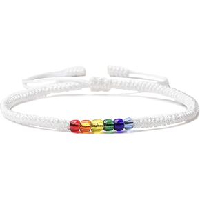 قوس قزح LGBTQ فخر سوار للسحاقيات ثنائيي الجنس المتحولين جنسيا مثلي الجنس فخر شهر ملابس اكسسوارات الهدايا والمجوهرات in Kuwait