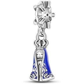 925 فضة سحر الخرز للنساء القلب استرخى قلادة الأسرة أمي الأخوات أفضل صديق السفر طائرة جواز السفر المحيط سحر الخرز صالح للأساور وقلادة in Kuwait