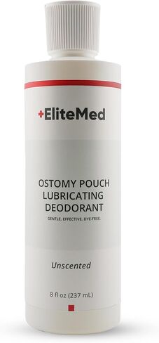 مزيل العرق التشحيم من Ostomy Pouch - مزيل رائحة كيس فغر القولون ومواد التشحيم - زجاجة 8 أونصة سائلة in Kuwait