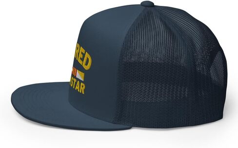 RIVEMUG NG Retired Porn Star Flat Flat Bill Trucker Hat High Crown Adjustable Funny Cap in Kuwait