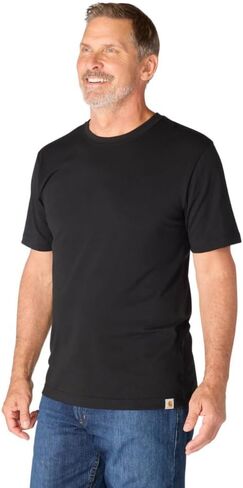 Carhartt Men's Relaxed Fit Lightweight Short-Sleeve T-Shirt, Black, XX-Large Tall in Saudi Arabia