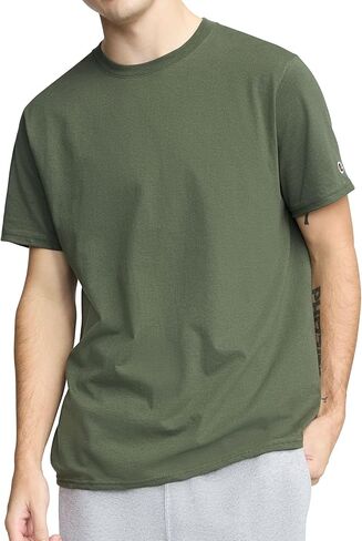 Champion Men's Classic Short Sleeve T-Shirt, Standard Fit, Available in Regular and Big & Tall in Saudi Arabia