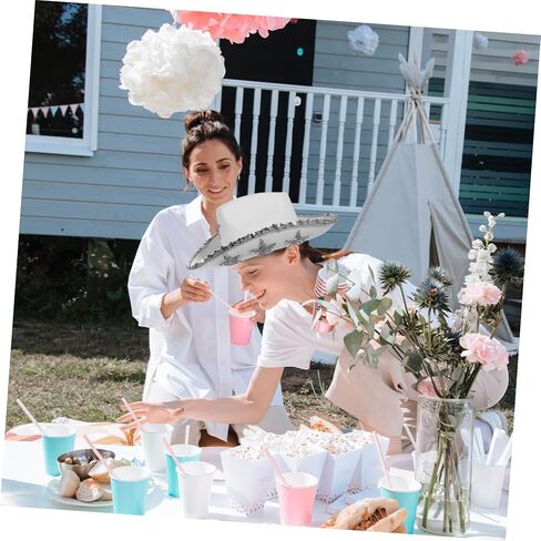 FELTECHELECTR Cowgirl Hat for Women Star Western Cap for Parties Festivals and for Bachelorette Events and Themed Celebrations in Kuwait