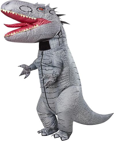 Rubies Jurassic World: Indominus Rex Inflatable Costume for Adults, Unisex One Size in Saudi Arabia