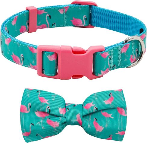 Azuza Valentine's Day Dog Cog Cog Dovable Valentines Rowtie Cog Cold with Pink Pink Heart Design Spring Dog Cog Valentines Gift for Small Dogs in Valentine's in Kuwait