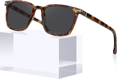 CARFIA Classic Polarized Sunglasses for Men UV400 Protection, Flexible Acetate Shades with Core Wire Design CA31238 in Saudi Arabia