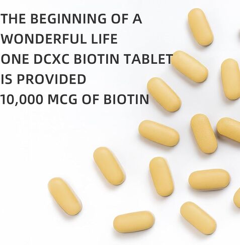 Biotin Collagen Supplement,Supports Healthy Hair, Skin and Nails, Biotin Collagen Peptide,60 Tablets, One Bottle in Saudi Arabia