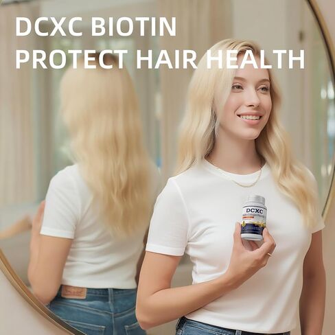 Biotin Collagen Supplement,Supports Healthy Hair, Skin and Nails, Biotin Collagen Peptide,60 Tablets, One Bottle in Saudi Arabia