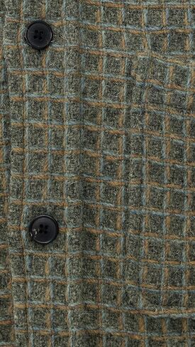 Portuguese Flannel Men's Wool Honey Comb Overshirt in Kuwait