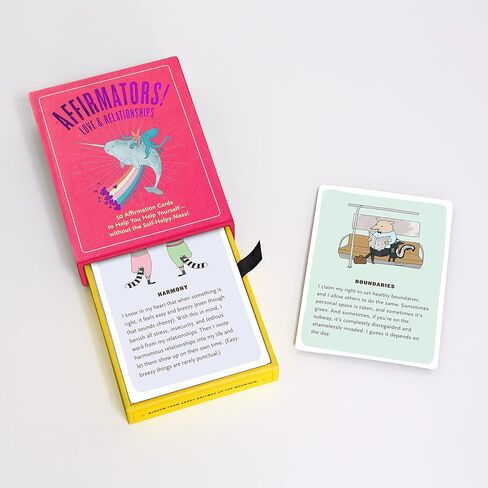 ضرب الضرب المؤكدين! سطح الحب والعلاقات: 50 بطاقة تأكيد لمساعدتك على مساعدة نفسك بدون عرس ذاتي (50 بطاقة) in Kuwait