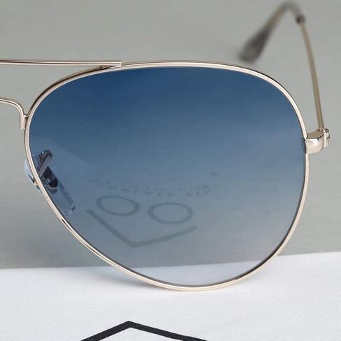 عدسات النظارات الشمسية البديلة المتوافقة مع Persol Steve McQueen 714SM 52 مم (زوج متدرج من الماس غير المستقطب باللون الأزرق الفرنسي - SFx Diamond) in Saudi Arabia