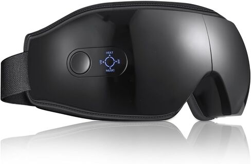 NOWWISH Eye Massager with Heat, Mothers Day Gifts, Heated Eye Masks for Dry Eyes, Migraines, Compression, Bluetooth Music Birthday Gifts for Women Mom Men in Kuwait