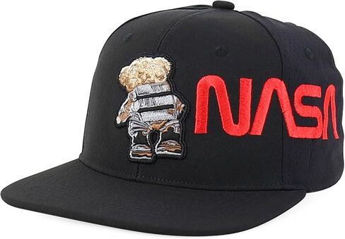 متجر الملابس العصرية الدب ناسا المطرزة بالليزر شبكة اللكم الخلفي قبعة Snapback in Saudi Arabia