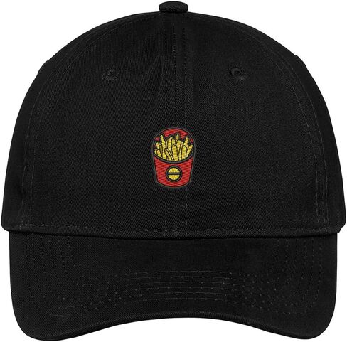 Trendy Apparel Shop French Fries Embroidered Low Profile Adjustable Cap Dad Hat in Saudi Arabia
