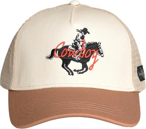 EDTREK Country Club Trucker Hat Classic Cowboy Cowgirl Baseball Cap Vintage Western Style in Saudi Arabia