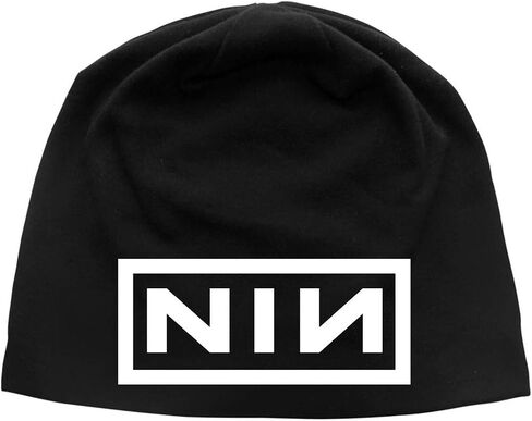 قبعة صغيرة تحمل شعار Nine Inch Nails NIN Band قبعة موسيقى الروك لبضائع ملابس محبي الموسيقى in Saudi Arabia