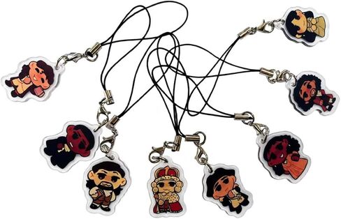 8 قطع من سلاسل المفاتيح هاميلتون من كواليتي لايف، سلع موسيقية للمعجبين، هدية هاميلتون لمحبي الموسيقى in Kuwait