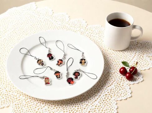 8 قطع من سلاسل المفاتيح هاميلتون من كواليتي لايف، سلع موسيقية للمعجبين، هدية هاميلتون لمحبي الموسيقى in Kuwait