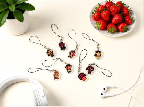 8 قطع من سلاسل المفاتيح هاميلتون من كواليتي لايف، سلع موسيقية للمعجبين، هدية هاميلتون لمحبي الموسيقى in Kuwait