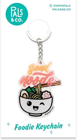 Pals & Co. - Acrylic Keychain for Backpack, Bags, Kawaii, Collectible, 2.5 in in Saudi Arabia